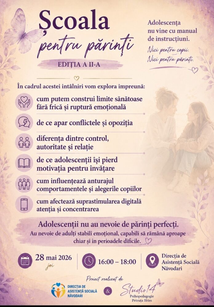 scoala pentru parinti editia II