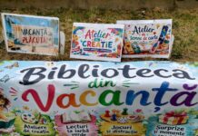 Biblioteca din Vacanță” continuă la Năvodari. Aproximativ 40 de copii au participat, joi, 9 iulie 2026, la activități culturale și recreative în Parcul Central