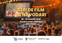 “Seri de film la Năvodari”, Ediția II, Piațeta Parcului Central, 28-29 august 2026