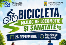 Pedalăm împreună la Năvodari, sâmbătă, 26 septembrie 2026